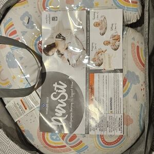 Multi-Purpose Nursing Support Pillow with Rainbow Design